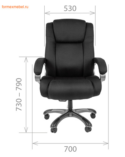 Кресло руководителя Chairman CH 410 (фото, вид 3)