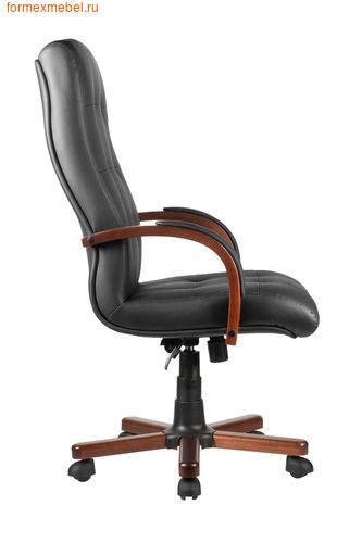 Кресло руководителя Рива M 165 A черное (фото, вид 3)