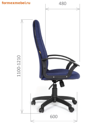 Компьютерное кресло Chairman CH-289 (фото, вид 2)