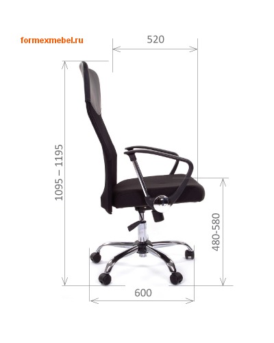 Компьютерное кресло Chairman CH-610LT (фото, вид 2)