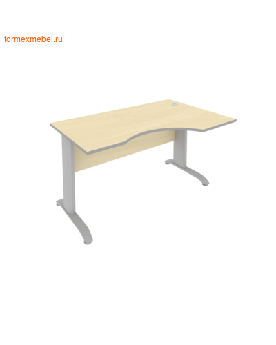 Стол рабочий эргономичный ПЛ.СА-2 Пр 140 см