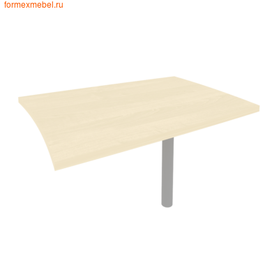 Брифинг-приставка Рива для криволинейного стола KB -1 (фото)