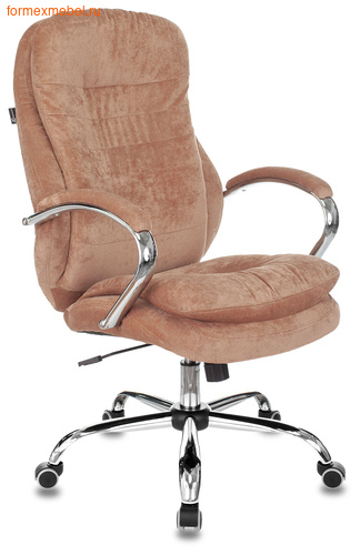 Компьютерное кресло Бюрократ T-9950SL ткань Fabric светло-коричневый Velvet 90 (фото)