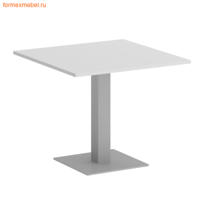 Стол для совещаний Рива VR.SP-5-90.2 белый/серый металл (фото)