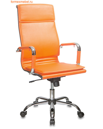 Компьютерное кресло Бюрократ CH-993 оранжевое (фото)