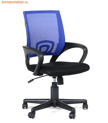 Компьютерное кресло Chairman CH-696 синяя сетка (фото)