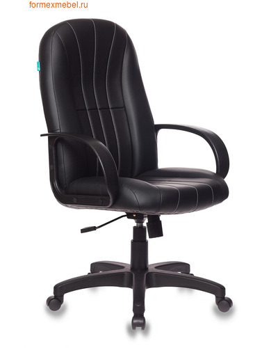 Компьютерное кресло Бюрократ Т-898 экокожа Т-898/ # Black, черная экокожа  (фото)