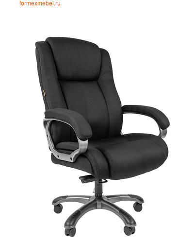 Кресло руководителя Chairman CH 410 черная ткань (фото)