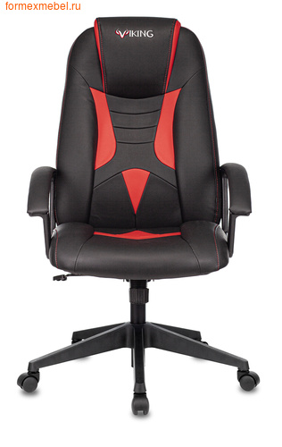 Компьютерное игровое кресло Бюрократ Zombie Viking-8 Viking-8/Black+Red (фото)