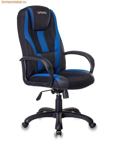 Компьютерное игровое кресло Бюрократ ZOMBIE -9 Viking-9/Black+Blue (фото)
