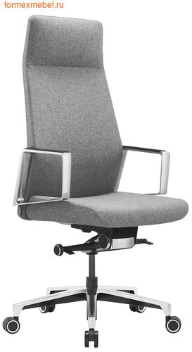 Кресло руководителя Бюрократ JONS серый  (фото)