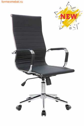 Компьютерное кресло Рива RCH 6002-1SE черное  (фото)