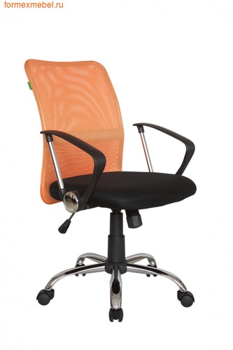 Компьютерное кресло Рива RCH 8075 оранжевая сетка (фото)